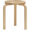 Image de ARTEK - Tabouret empilable Artek + Marimekko - Bois naturel - Lamellé-collé de bouleau - Designer Maija Isola