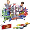 Image de Garage Super City Majorette - 6 voitures et 1 train - 128x78x73cm en occasion ou reconditionné