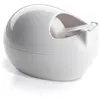 Image de Scotch Distributeur de ruban adhésif de bureau en forme de galet C36 Karim Rashid blanc avec ruban adhésif de bureau invisible Magic, transparent, 19 mm x 7,5 m