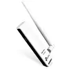 Image de TP-LINK TL-WN722N, Sans fil, USB, WLAN, Wi-Fi 4 (802.11n), 150 Mbit/s, Noir, Blanc