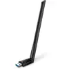 Image de TP-Link Archer T3U Plus, Sans fil, USB, WLAN, Wi-Fi 5 (802.11ac), 867 Mbit/s, Noir