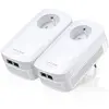 Image de TP-Link AV2000, 2000 Mbit/s, IEEE 1901, IEEE 802.3, IEEE 802.3ab, IEEE 802.3u, Gigabit Ethernet, 1000 Mbit/s, HomePlug AV2, OFDM TL-PA9025P KIT