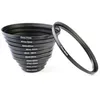 Image de K&F Concept Kit de 11 bagues de conversion pour filtres universel (26-82 mm)