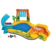 Image de Piscine gonflable jurassic pour enfant Intex Multicolore 249x191x109 cm 57444NP