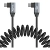 Image de Smallrig 4793 Câble de données spiralé USB-C (coudé) vers USB-C (coudé)