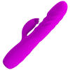 Image de Vibro Rabbit à poussée MELANIE Pretty Love 21cm Violet