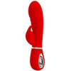 Image de Vibro Rabbit PRESCOTT 12 x 3.9cm Rouge