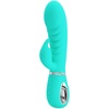 Image de Vibro Rabbit PRESCOTT 12 x 3.9cm Turquoise
