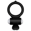 Image de Anneau vibrant Power Clit Heart   Noir