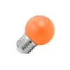 Image de Lighto | Ampoule LED | Grand modèle E27 | Ampoule boule | Orange | 45mm | 1W