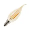 Image de Lighto | LED Ampoule Flamme Tip | E14 | 2W (remplace 20W) Or