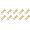 Image de Lighto | Ampoule LED | Culot G9 | Lampe à insérer | Claire | 13mm | 2W | Lot de 10