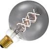 Image de Lighto | Filament LED | Grande douille E27 | Globelamp | Noir | 95mm | 5W