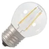 Image de Lighto | Filament LED | Grande douille E27 | Lampe boule | Lumineuse | 45mm | 2W