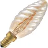 Image de Lighto | Filament LED | Petite douille E14 | Lampe à bougie torsadée | Lumineuse | 35mm | 2W