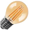 Image de Lighto | Filament LED | Grande douille E27 | Lampe boule | Or | 45mm | 4W