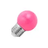 Image de Lighto | Ampoule LED | Grande douille E27 | Ampoule boule | Rose | 45mm | 1W