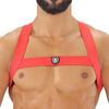 Image de Harnais élastique FETISH X Rouge XS/S