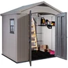 Image de ABRI JARDIN RESINE - SYDNEY 86 - 4,5 M² - MARRON ET BEIGE
