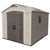 Image de Abri de jardin PVC aspect bois 8,5m2