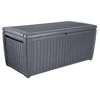 Image de Coffre de jardin SUMATRA en résine - gris anthracite - 511 litres