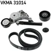Image de Kit de courroie d'accessoire SKF VKMA 31014