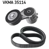 Image de Kit de courroie d'accessoire SKF VKMA 35114