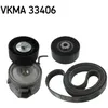 Image de Kit de courroie d'accessoire SKF VKMA 33406