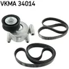 Image de Kit de courroie d'accessoire SKF VKMA 34014