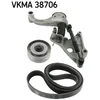 Image de Kit de courroie d'accessoire SKF VKMA 38706