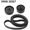 Image de Kit de courroie d'accessoire SKF VKMA 36067