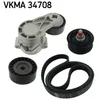 Image de Kit de courroie d'accessoire SKF VKMA 34708