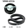 Image de Kit de courroie d'accessoire SKF VKMA 62116