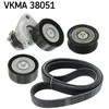 Image de Kit de courroie d'accessoire SKF VKMA 38051