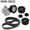 Image de Kit de courroie d'accessoire SKF VKMA 38115