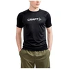 Image de T-shirt Running Homme by Craft Core Essence Logo Noir S CO1911786-999000