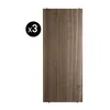 Image de String Furniture - Lot de 3 - L 58 x P 30 cm String System - Marron - Aggloméré plaqué - Designer Nils Strinning