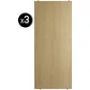 Image de String Furniture - Lot de 3 - L 58 x P 30 cm String System - Bois naturel - Aggloméré plaqué - Designer Nils Strinning
