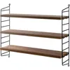 Image de String Furniture - Étagère String Pocket - Bois naturel - Aggloméré plaqué - Designer Nils Strinning
