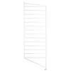 Image de String Furniture - Montant de sol String System - Blanc - Acier laqué - Designer Nils Strinning