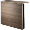 Image de String Furniture - Table pliante String System - Marron - Acier thermolaqué - Designer Nils Strinning
