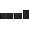 Image de String Furniture - à suspendre Lot de 3 - Pour étagères String String Pocket - Noir - Plastique ABS - Designer Nils Strinning