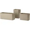 Image de String Furniture - à suspendre Lot de 3 - Pour étagères String String System - Beige - Plastique ABS - Designer Nils Strinning
