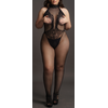 Image de Combinaison ouverte Grande Taille Eryn - Noir