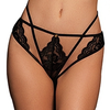 Image de Culotte ouverte LENA Noire