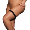 Image de Jarretière NOEL Grande Taille Noire