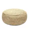 Image de Bazar Bizar le raphia Flores Pouffe-naturel