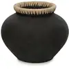 Image de Bazar Bizar Le Vase Styly-Noir Naturel-M