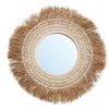 Image de Bazar Bizar Le Miroir Raffia Cauris-Blanc Naturel