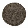 Image de Bazar Bizarre Tapis de jonc de mer-Noir Naturel-100